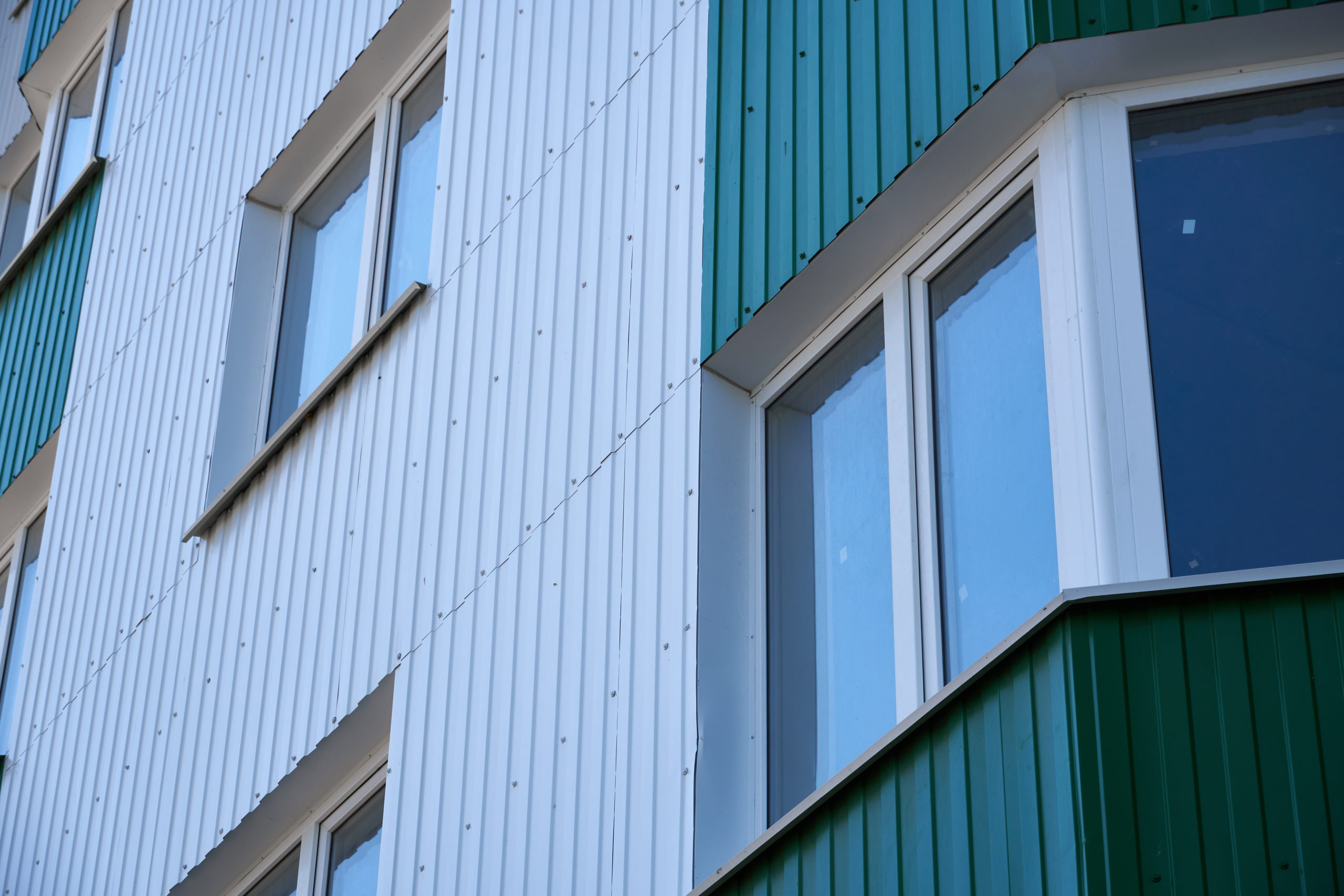 corrugated metal siding