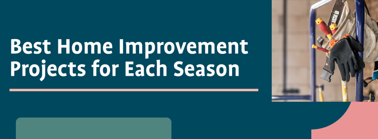 Best Home Improvement Projects for Each Season – Infographic