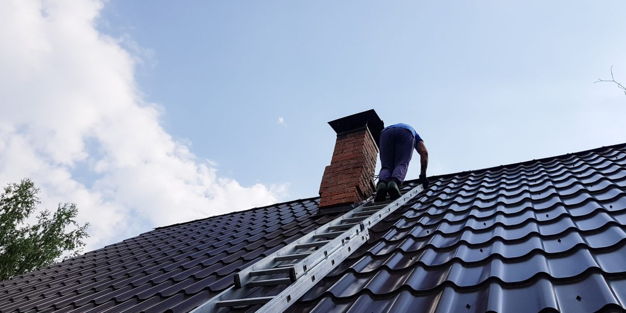 How to Climb a 45-Degree Roof