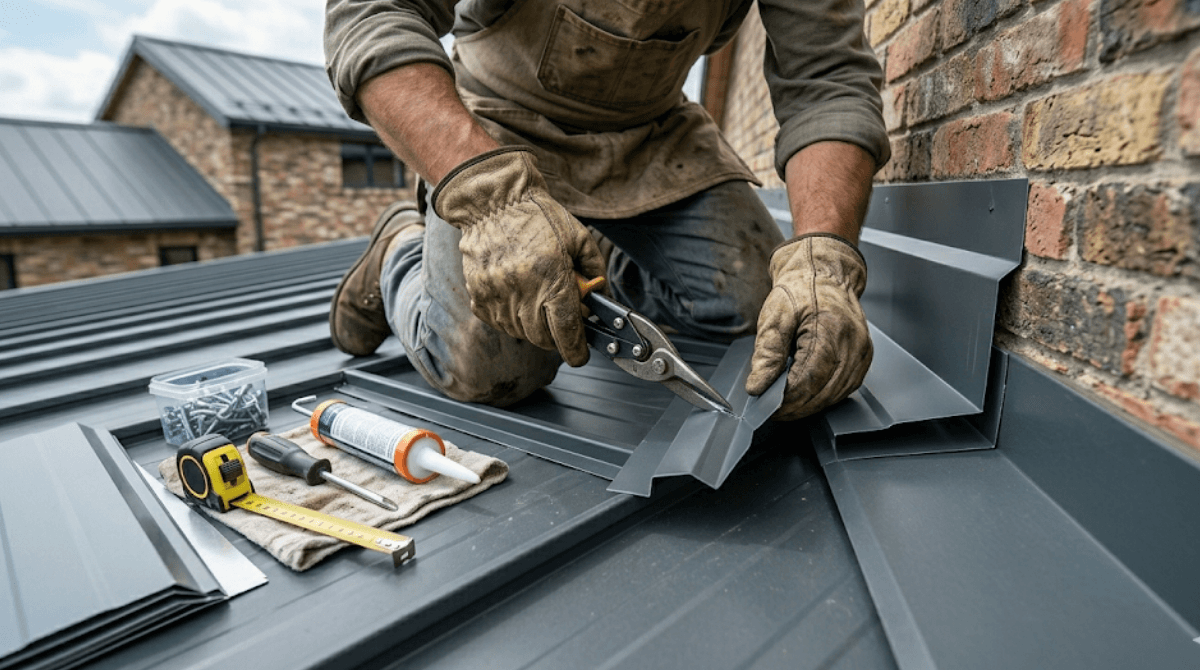 wall flashing roof