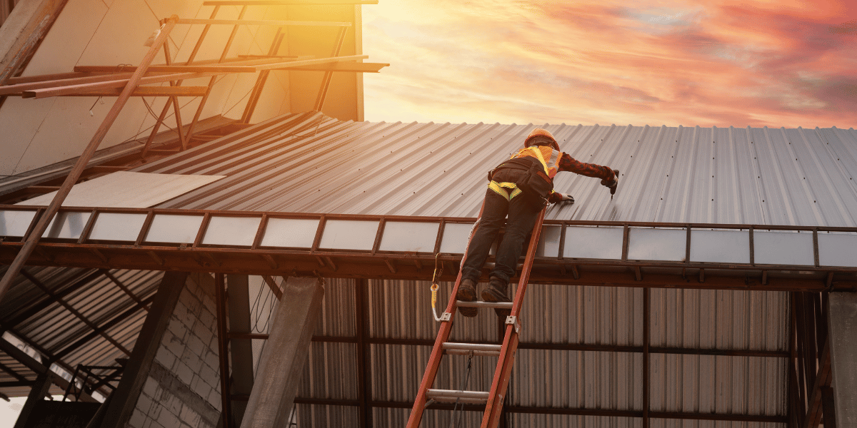 How to Screw Down Metal Roofing