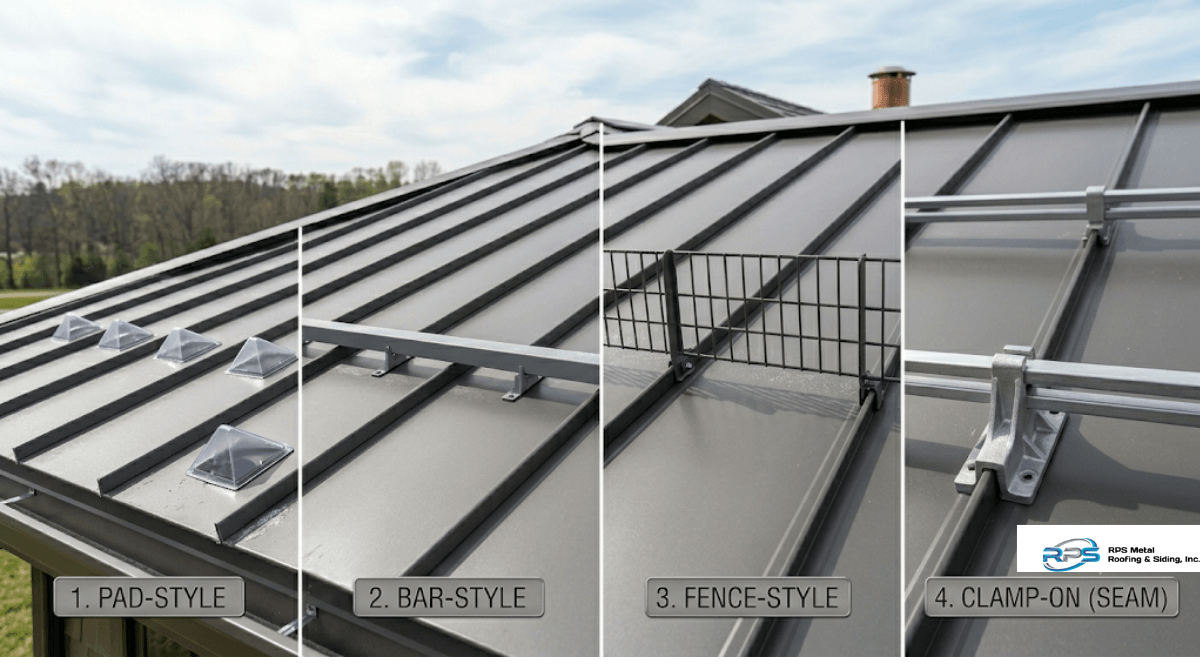 snow guards metal roof