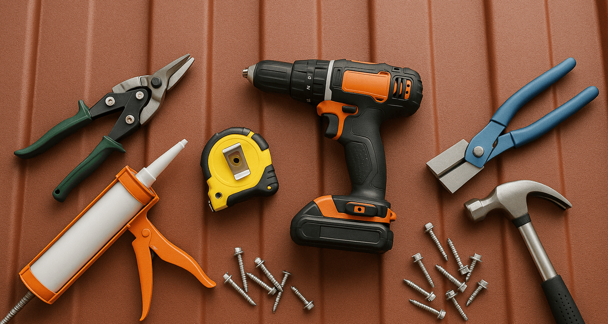 A Complete Guide to Metal Roofing Tools and Accessories You’ll Need
